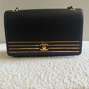 Chanel Cruise 2019 Collection Captain Gold Flap Bag